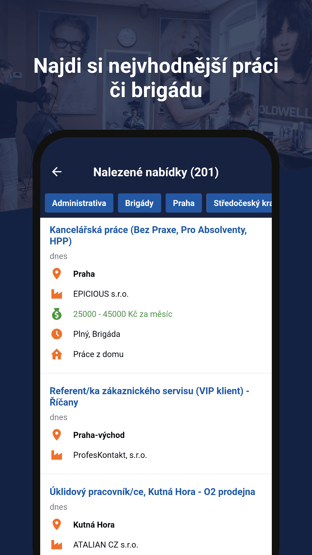 Dobrá Práce — Phone 5