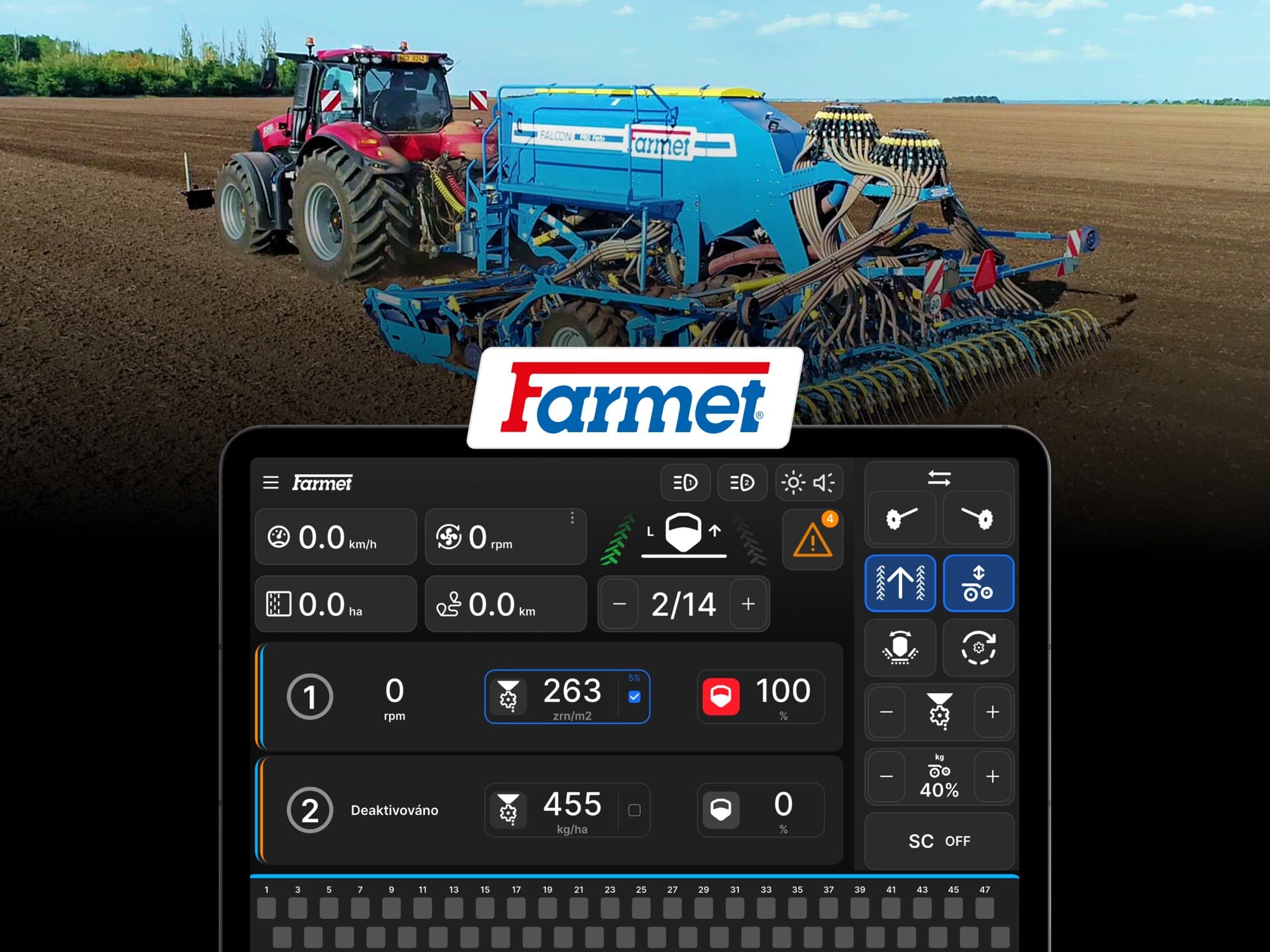 Farmet Connect — Tablet 1